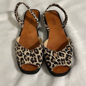 Castell Menorca Leopard Sandal